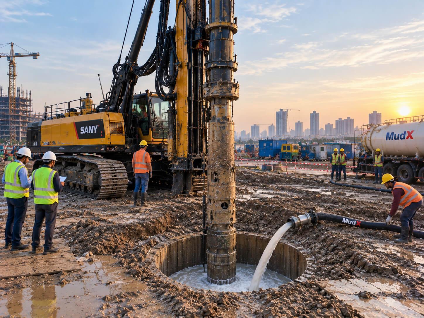 MudX drilling site