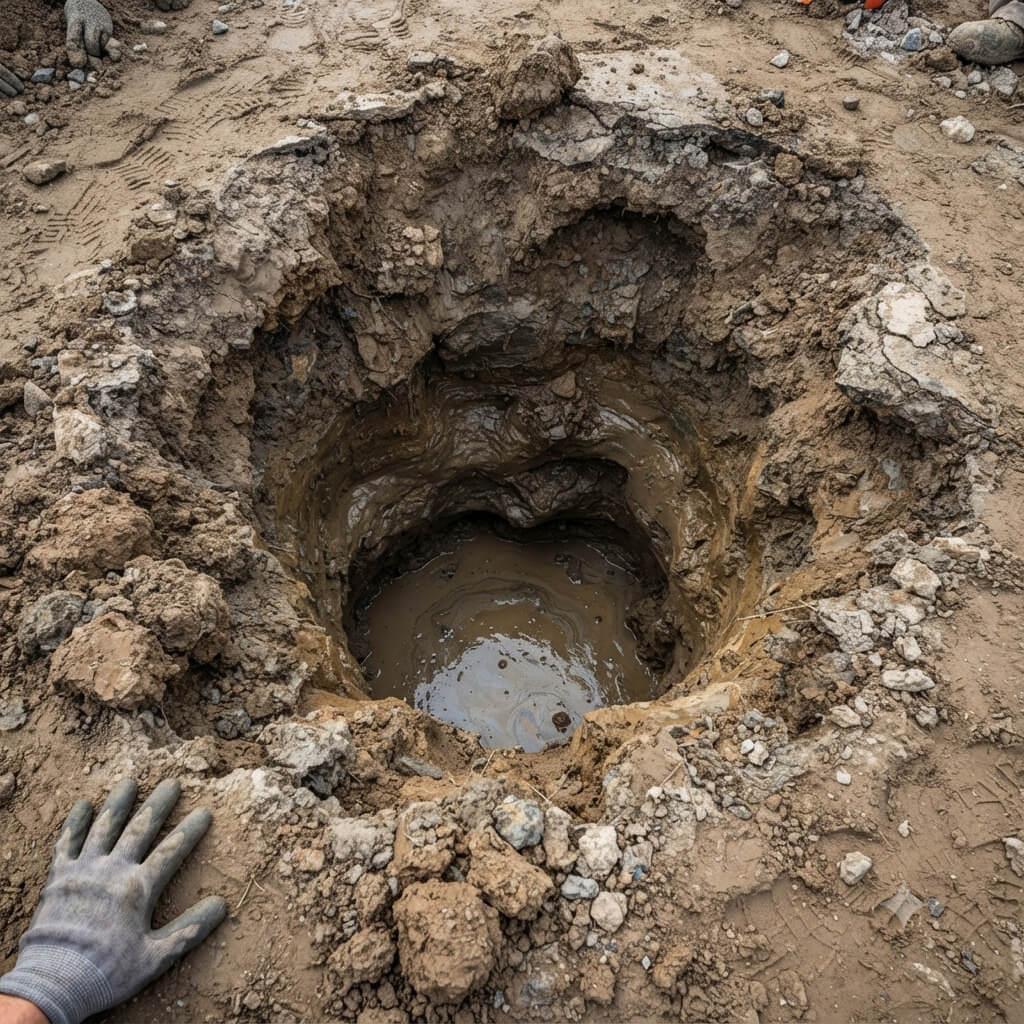 Borehole Collapse or Instability